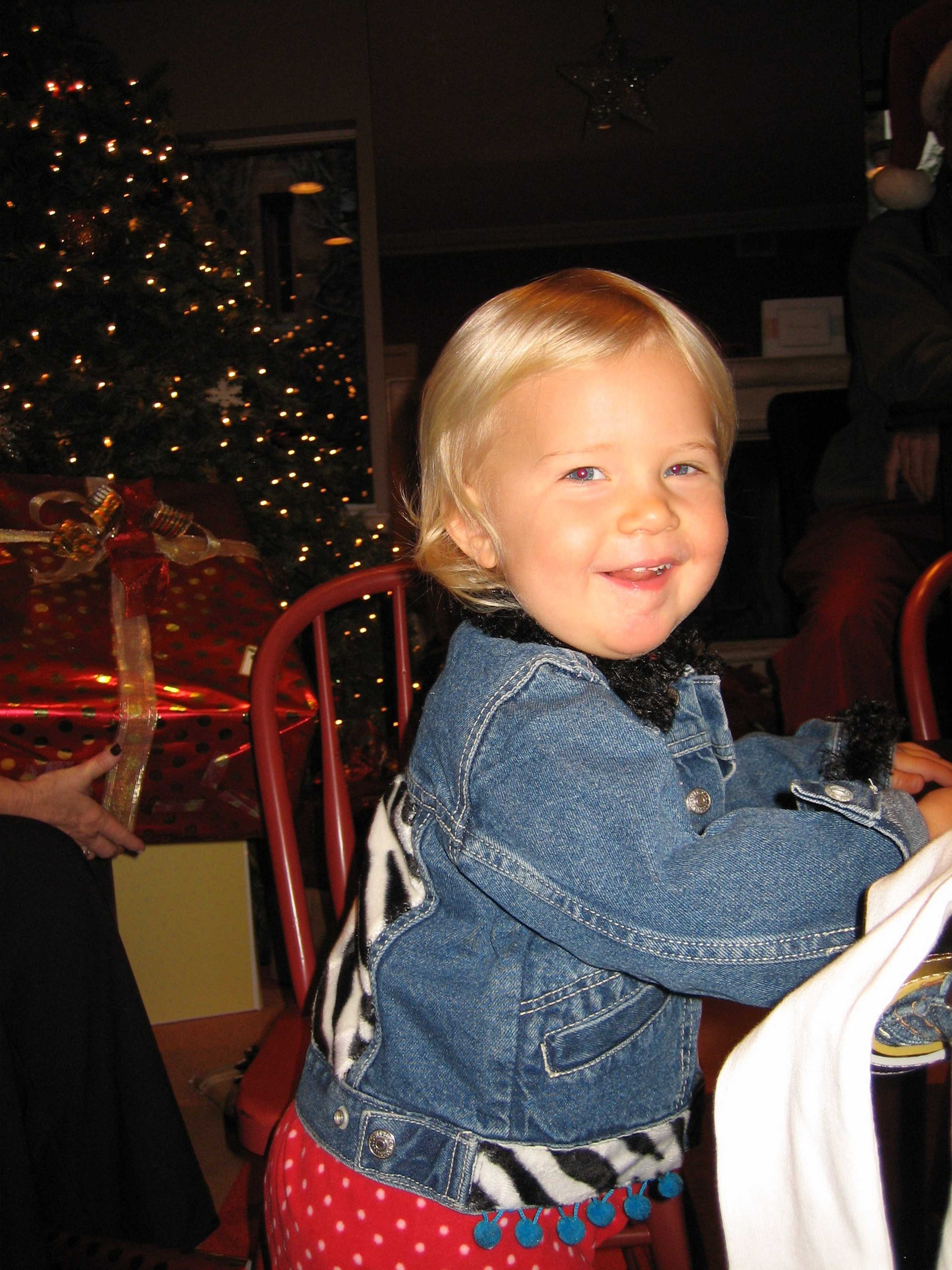 Devan Christmas morning
